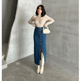 Фотография Юбка женская 7021 blue р.34-40 "Jeans Style" недорого оптом от прямого поставщика