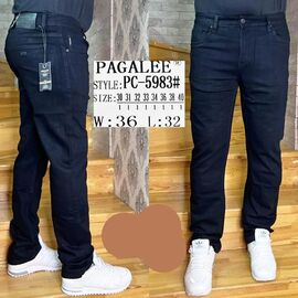 Фотография Джинсы мужские PC5983 black р.30-40 "Pagalee" недорого оптом от прямого поставщика