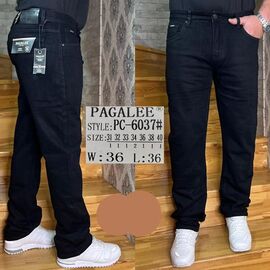 Фотография Джинсы мужские PC6037 black р.31-40 "Pagalee" недорого оптом от прямого поставщика