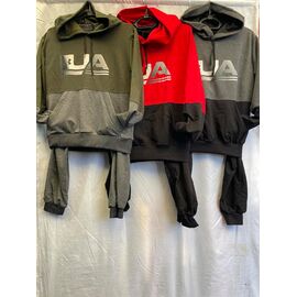 Костюм спортивний чоловічий S420 grey р.46-54 "Shoptime" недорого оптом від прямого постачальника