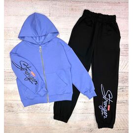 Фотография Костюм детский спортивный на девочку 2536 l.blue р.134-158 "LIMA SPORT" недорого оптом от прямого поставщика