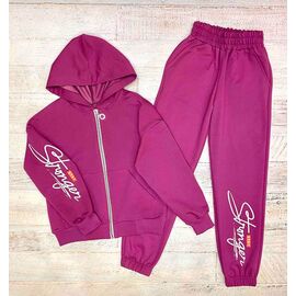 Фотография Костюм детский спортивный на девочку 2536 purple р.134-158 "LIMA SPORT" недорого оптом от прямого поставщика