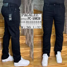 Фотография Джинсы мужские PC5983 blue р.30-40 "God Baron" недорого оптом от прямого поставщика