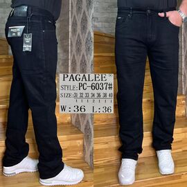 Фотография Джинсы мужские PC6037 blue р.31-40 "God Baron" недорого оптом от прямого поставщика