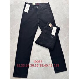 Фотография Джинсы мужские 19053 black р.32-42 "God Baron" недорого оптом от прямого поставщика