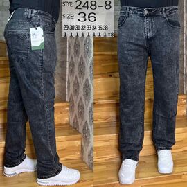 Фотография Джинсы мужские 248-8 blue р.29-38 "God Baron" недорого оптом от прямого поставщика