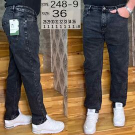 Фотография Джинсы мужские 248-9 blue р.28-36 "God Baron" недорого оптом от прямого поставщика