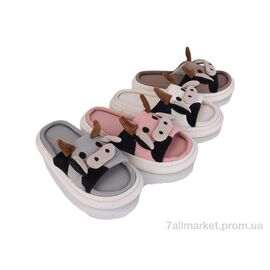 Фотография Тапки женские для дома Весна/осень XRY57 mix (24 пар р.36-41) "Lion-Lu" недорого оптом от прямого поставщика