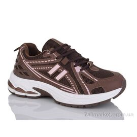 Фотография Кроссовки женские модные Весна/осень KA2001-5 (8 пар р.36-41) "HOROSO-UFO" недорого оптом от прямого поставщика