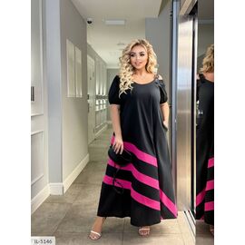 Фотография Платье женское полубатальное коттоновое р.46-48;50-52;54-56;58-60 (4цв) "VLADA" купить недорого от прямого поставщика
