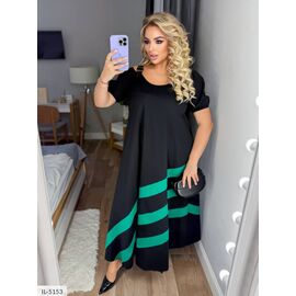 Фотография Платье женское полубатальное коттоновое р.46-48;50-52;54-56;58-60 (4цв) "VLADA" купить недорого от прямого поставщика