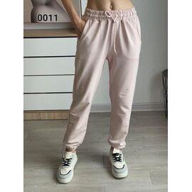 Штани спортивні жіночі 0011 beige р.46-52 "FSN" недорого оптом від прямого постачальника