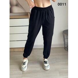 Штани спортивні жіночі 0011 black р.46-52 "FSN" недорого оптом від прямого постачальника