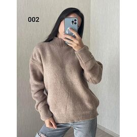 Фотография Свитер женский 002 beige р.48-52 "FSN" недорого оптом от прямого поставщика