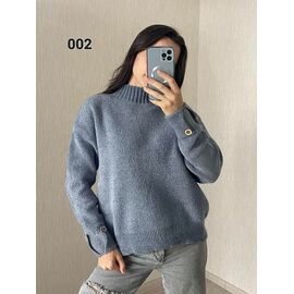 Фотография Свитер женский 002 blue р.48-52 "FSN" недорого оптом от прямого поставщика