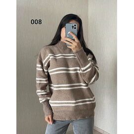 Фотография Свитер женский 008 beige р.48-52 "FSN" недорого оптом от прямого поставщика