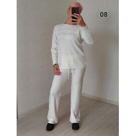 Фотография Костюм женский 08 white р.48-52 "FSN" недорого оптом от прямого поставщика