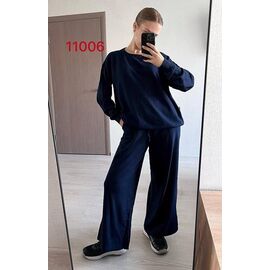 Фотография Костюм женский 11006 navy р.44-48 "FSN" недорого оптом от прямого поставщика