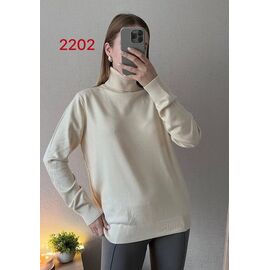 Светр жіночий 2202 beige р.46-52 "FSN" недорого оптом від прямого постачальника