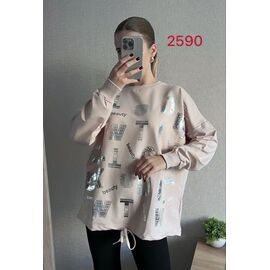 Светр жіночий 2590 beige р.46-52 "FSN" недорого оптом від прямого постачальника