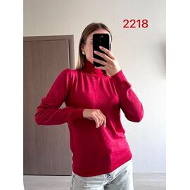 Светр жіночий 2218 wine р.42-48 "FSN" недорого оптом від прямого постачальника