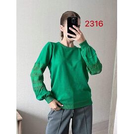 Светр жіночий 2316 green р.44-48 "FSN" недорого оптом від прямого постачальника