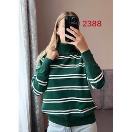 Светр жіночий 2388 green р.42-48 "FSN" недорого оптом від прямого постачальника