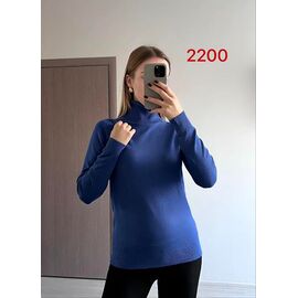 Светр жіночий 2200 blue р.42-48 "FSN" недорого оптом від прямого постачальника