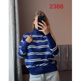 Светр жіночий 2388 navy р.42-48 "FSN" недорого оптом від прямого постачальника