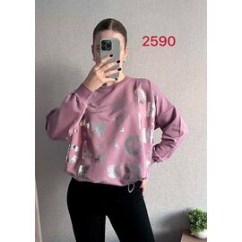 Светр жіночий 2590 lilac р.46-52 "FSN" недорого оптом від прямого постачальника