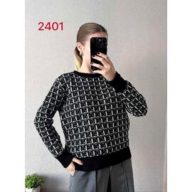 Светр жіночий 2401 black р.42-46 "FSN" недорого оптом від прямого постачальника