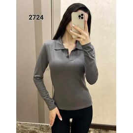 Фотография Свитер женский 2724 grey р.42-48 "FSN" недорого оптом от прямого поставщика