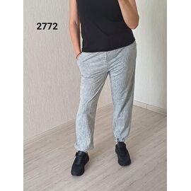 Штани спортивні жіночі 2772 l.grey р.46-52 "FSN" недорого оптом від прямого постачальника