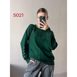Светр жіночий 5021-1 green р.42-48 "FSN" недорого оптом від прямого постачальника