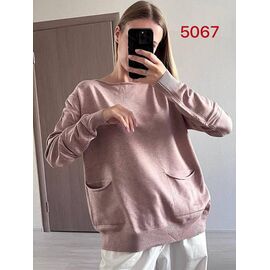 Фотография Свитер женский 5067 beige р.46-52 "FSN" недорого оптом от прямого поставщика