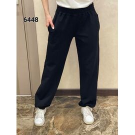 Штани спортивні жіночі 6448 black р.M-XL "FSN" недорого оптом від прямого постачальника