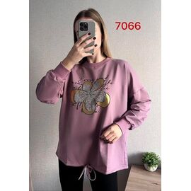 Светр жіночий 7066 purple р.46-52 "FSN" недорого оптом від прямого постачальника