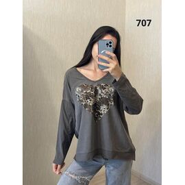 Светр жіночий 707 grey р.50-54 "FSN" недорого оптом від прямого постачальника