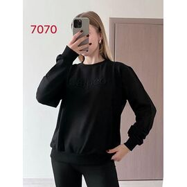 Светр жіночий 7070 black р.44-50 "FSN" недорого оптом від прямого постачальника