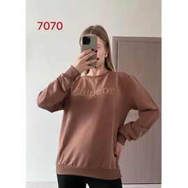 Светр жіночий 7070 brown р.44-50 "FSN" недорого оптом від прямого постачальника