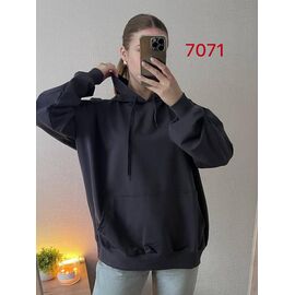 Худі жіноче 7071 navy р.52-58 "FSN" недорого оптом від прямого постачальника