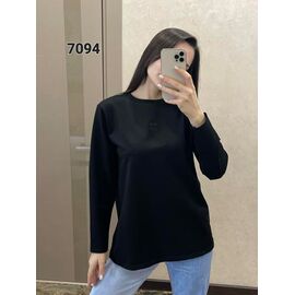 Светр жіночий 7094 black р.46-52 "FSN" недорого оптом від прямого постачальника