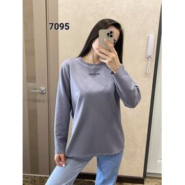 Светр жіночий 7095 grey р.46-52 "FSN" недорого оптом від прямого постачальника