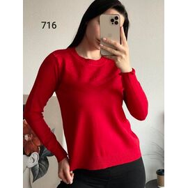 Светр жіночий 716 red р.42-46 "FSN" недорого оптом від прямого постачальника