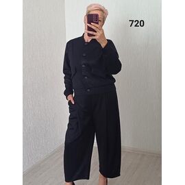 Фотография Костюм женский 720 black р.48-52 "FSN" недорого оптом от прямого поставщика