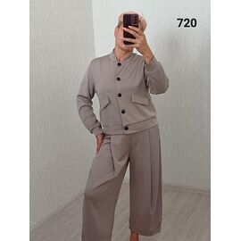 Фотография Костюм женский 720 grey р.48-52 "FSN" недорого оптом от прямого поставщика
