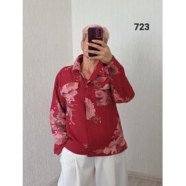 Куртка жіноча демісезонна 723 red р.50-54 "FSN" недорого оптом від прямого постачальника