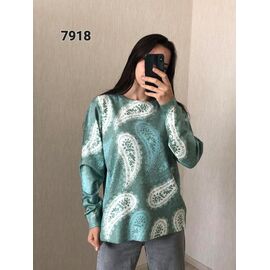 Светр жіночий 7918 green р.50-54 "FSN" недорого оптом від прямого постачальника