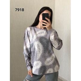 Светр жіночий 7918 grey р.50-54 "FSN" недорого оптом від прямого постачальника