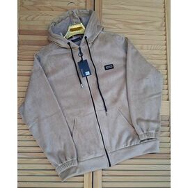 Кофта спортивна жіноча тепла 80 beige р.3XL-6XL "VICTORY" недорого оптом від прямого постачальника